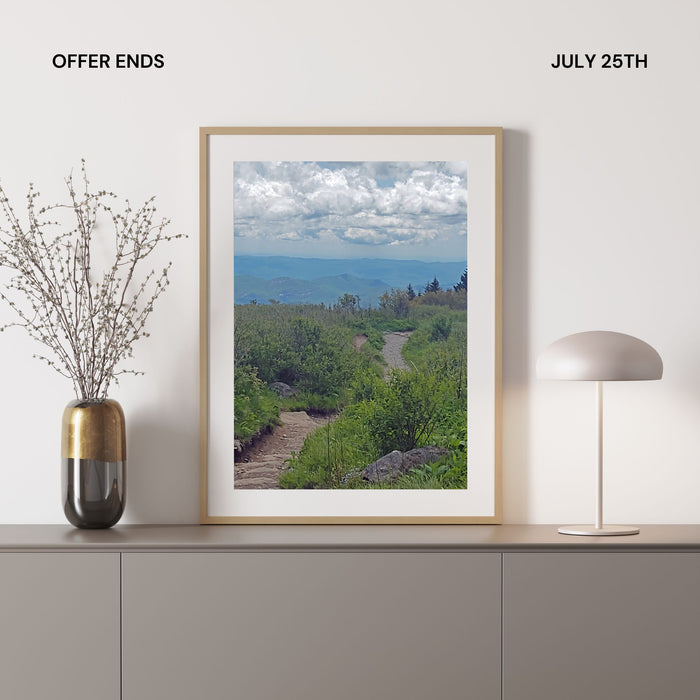 Black Balsam Trail - Giclée Canvas Wrap