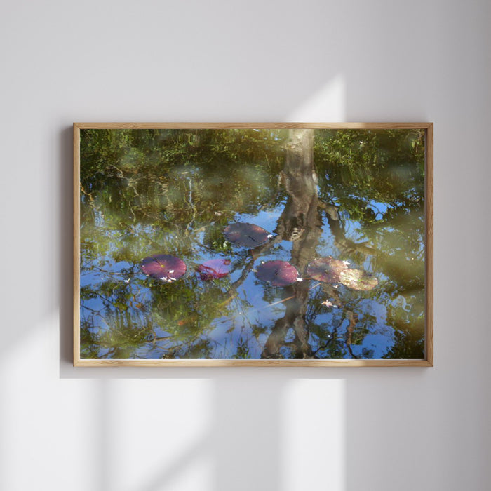 Monet's Lily Pond Reflections 3 - Giclée Canvas Wrap